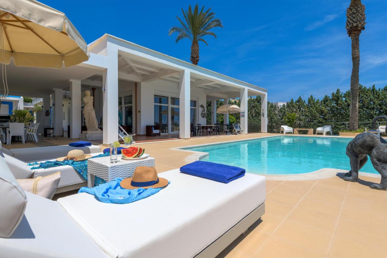 Grande Dame Villa Of Rhodes Asgourou Exterior photo