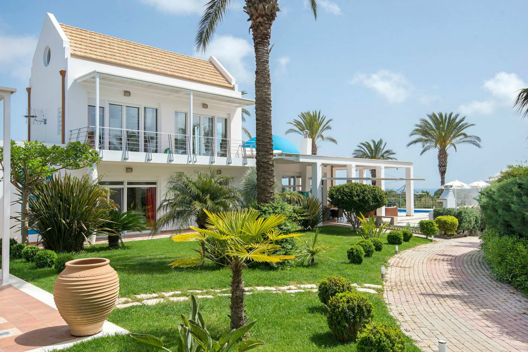 Grande Dame Villa Of Rhodes Asgourou Exterior photo
